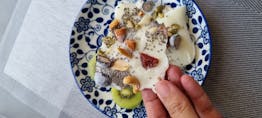 Bite Into Health: Frozen Yogurt Bark with Probiotics and Collagen